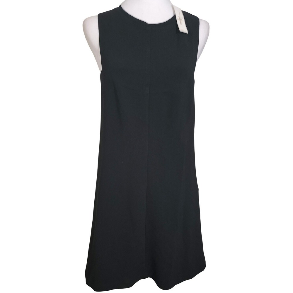 NWT Trina Turk Sleeveless Dress Sheath Cocktail Luxury Black Size 6